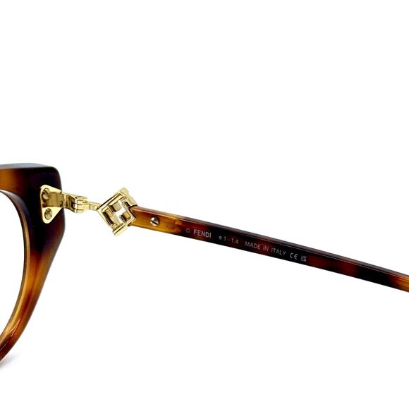 New, FENDI Eyeglasses FE50099F 053 Authentic - Picture 9 of 11